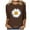 Brown, variant on Bjutir Women T-Shirts Tees Casual Loose 3/4 Sleeve Daisy Print T Shirt Brown L