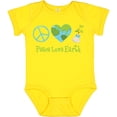 thumbnail image 3 of Inktastic Peace Love Earth Girls Baby Bodysuit, 3 of 5