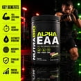 thumbnail image 5 of NutraBio Alpha EAA Hydration and Recovery Supplement - Full Spectrum EAA BCAA Matrix with Electrolytes, Nootropics, Coconut Water - Recovery, Energy, Focus, & Hydration Supplement (Cherry Lime Slush), 5 of 9