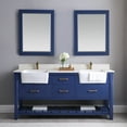 thumbnail image 5 of Altair Design Maribella 28" Rectangular Bathroom Wood Framed Wall Mirror in Jewelry Blue, 5 of 8