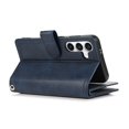 thumbnail image 6 of Decase Wallet Case for Samsung Galaxy S24 Ultra 2024 New,Premium Flip Folio PU Leather Magnetic Clasp Card Slots Holder Slim Fit Phone Shell with Hand Strap for Galaxy S24 Ultra,Darkblue, 6 of 6