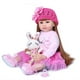thumbnail image 2 of Muñeca Reborn RXDOLL para niña de 60 cm con atuendo rosa y acceso., 2 of 6