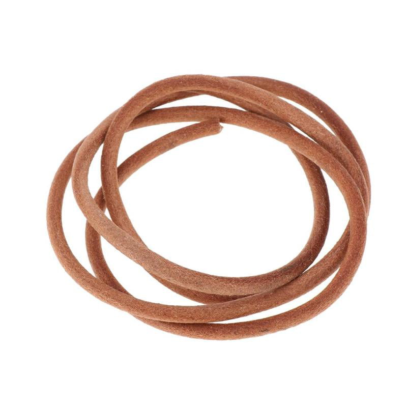 leather cord Leather strap round 1 mm