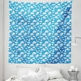 thumbnail image 1 of Cloud Tapestry, Abstract Arrangement of Clouds Duck Bear and Rabbit Shapes Theme Cartoon, Fabric Wall Hanging Decor for Bedroom Living Room Dorm, 5 Sizes, Blue and White, by Ambesonne, 1 of 1