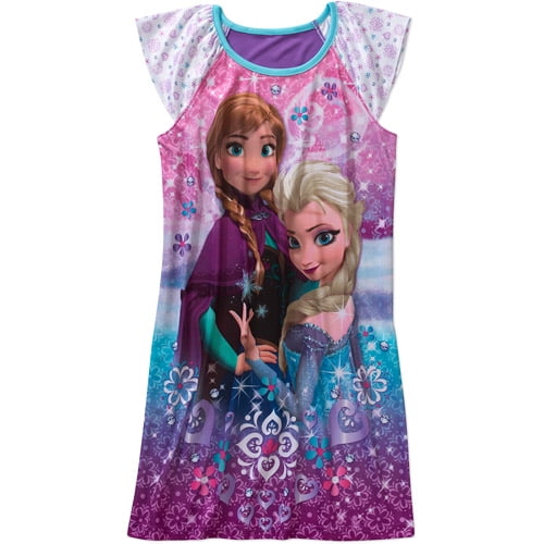 Disney Frozen Girls' Sleep Gowns - Walmart.com