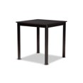 thumbnail image 2 of Baxton Studio Reneau Ensemble de Pub Moderne et Contemporain en Tissu Sable Finition Espresso Brun 5 Pcs, 2 of 5