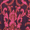 Red Plum, variant on Scenario Women's Zip Pouch with Fringe Tassel, Red Print