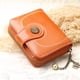 thumbnail image 4 of Cartera corta de almacenamiento Sonducket de Cuero PU Monedero Portatarjetas Amarillo Naranja BB6693-05, 4 of 6