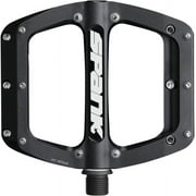 Spank Spoon 100 Platform Pedals 9/16 Concave Alloy Body Replaceable Pins Black
