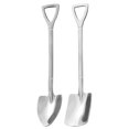 thumbnail image 1 of Stainless Steel Spade Spoon Coffee Dessert Watermelon Spoon Dining Scoops Tools, 1 of 6