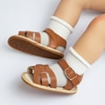 thumbnail image 3 of HsdsBebe Baby Girl Sandals Infant Summer Soft Sole Shoe Anti-Slip Crib Shoes 0-18 Months, 3 of 9