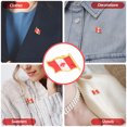 thumbnail image 2 of Shisuyan 25 Pcs Badge Drapeau en Métal Épingle du Drapeau du Canada Badges Drapeau Métal Badge Canada, 2 of 8