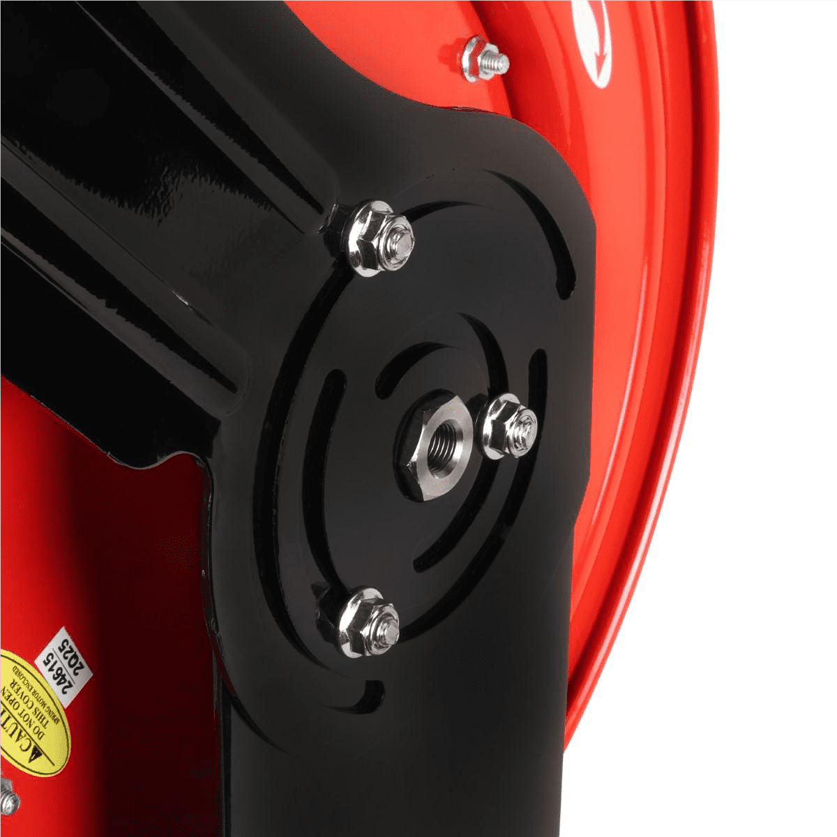Milton 1/4-inch x 50-feet All-In-One Pressure Washer Hose Reel (poly braided hose)