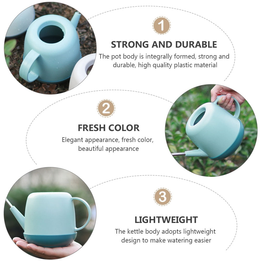 Raindrops Garden Watering Can 1 Pack - Plant and Flower Watering Tool for Indoor and Outdoor Use