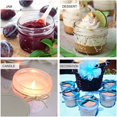 thumbnail image 4 of 2 Pcs Pots à Gelée avec Couvercles Pots en Verre pour Bonbons Jus de Fruits et Sauces, 4 of 7