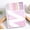 Pink, variant on 2-in-1 Sticky Notes Set,Spiral Notepad with Sticky Notes,Compact Design,Spiral Lined Notebooks,Pastel Self-Stick Note Pads Small Spiral Notebooks Sticky Tabs for Note Taking Office
