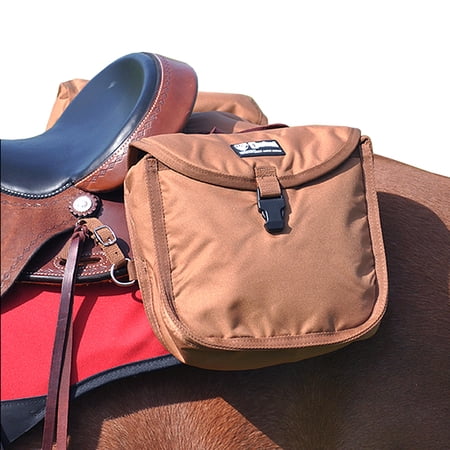 11X10X4 Classic Equine Standard Rear Bag Single Padded Main Pocket Brown price history on PriceWatchPro