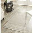 thumbnail image 2 of SAFAVIEH Kilim Orpa Striped Wool Area Rug, Grey/Ivory, 2' x 3', 2 of 8