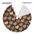 thumbnail image 2 of KLL 36" Christmas Tree Skirt Heart Xmas Tree Skirts Mat for New Year Xmas Holiday Party Indoor Outdoor Home Decoration, 2 of 7