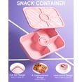 thumbnail image 4 of Juego de Contenedores para Alimentos Canfanni con 4 Compartimentos de 1100 ml, 4 of 7
