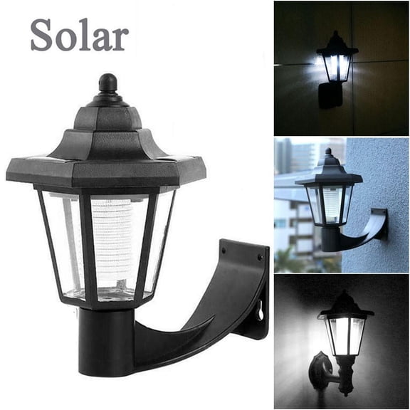 Garden Lighting, Vintage Lantern, Decorative Lantern, Lawn and Garden, Waterproof Lamp, Decorative Lamp, Outdoor Light Fixtures Wall Mount, Wall Pack Led Exterior Light, Black, 1