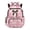 Pink Camo Bow Pattern, variant on HELLHERO Camouflage Fish Baseball Print 17 Inch School Bookbag, Durable Multi Pocket Polyester Backpack for Boys Daily School and Outdoor Camping