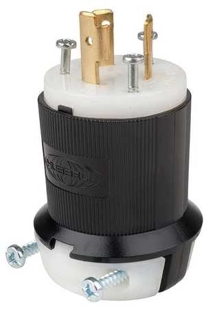 2 HUBBELL HBL2321 TWIST AND LOCK 20A 250V MALE PLUG
