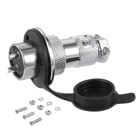 Aviation Connector 20mm 2P 20A 250V M20-2 Waterproof Male Wire Panel Chassis price history on PriceWatchPro