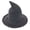Grey, variant on Lispipm Witch Hat for Kids Halloween Wide Brims Foldable Cap Boys and Girls Festival Kintted Wizard Hats