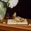 thumbnail image 5 of Bird Jewelry Tray Decorative Ring Dish,Antique Bird & Leaf Jewelry Tray Organizer, Vintage Gold Decorative Ring Dish for Dresser Top, Elegant Resin Catchall Bowl (Gold), 5 of 7