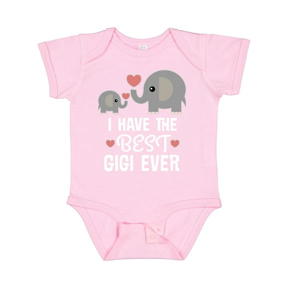 Inktastic Best Gigi Grandma Ever Grandchild Boys or Girls Baby Bodysuit