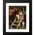 thumbnail image 2 of Charles Van Den Eycken 19x24 Black Modern Framed Museum Art Print Titled - So Poltron Advance! (Come On, You Coward!), 2 of 5