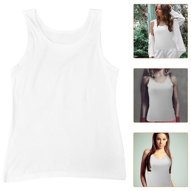 OULII Top Para Mujer Con Cuello Redondo Y Anchos Diseñado Para En Días Calurosos