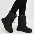 thumbnail image 6 of Ablanczoom Snow Boots For Womens Winter Booties Shoes with Warm Fuzzy Faux Fur, 6 of 6