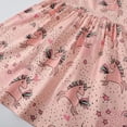 thumbnail image 5 of WIBACKER Summer Little Girl's Casual Cotton Dress Short Sleeve Party Tutu Dresses - Unicorn, 5 of 6