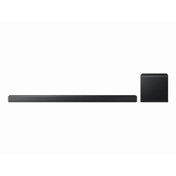 Barra de Sonido Samsung 3.1.2 Ch HW-QS700F Dolby Atmos Inalámbrico y Q-Symphony (2025) Negro Titan