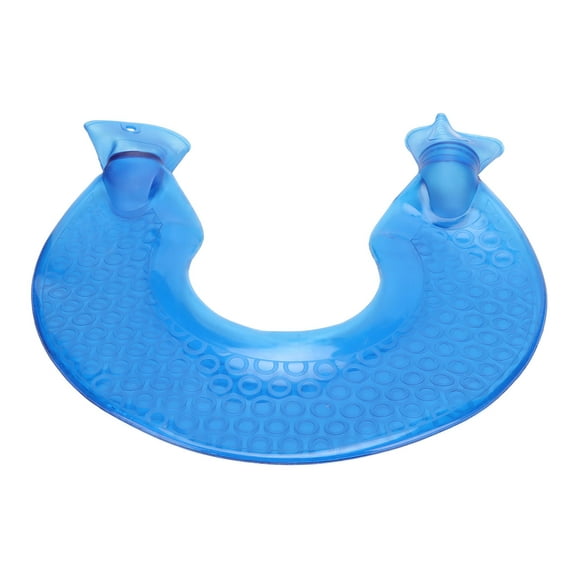 Bolsa de agua caliente en forma de U, 1400 ml Bolsa de calefacción en forma de U caliente en forma de U Botella de agua caliente de PVC en forma de U multifuncional