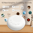 White Noise Sound Machine, Portable Sound Machine Baby, Noise Canceling