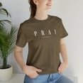 thumbnail image 5 of Women's Christian Tee Shirt 1 Thessalonians 5:17 "Pray Without Ceasing", 5 of 6