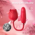 thumbnail image 4 of Rose Toy Vibrator, 3 en 1 Rose Sex Stimulator para mujeres Sincero Electrónica, 4 of 5