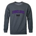 thumbnail image 1 of W Republic 562-238-HCH-03 Chandail en Molleton Col Rond en Molleton pour Hommes Stephen F. Austin State Lumberjacks Dad, Charbon Chiné - Large, 1 of 1