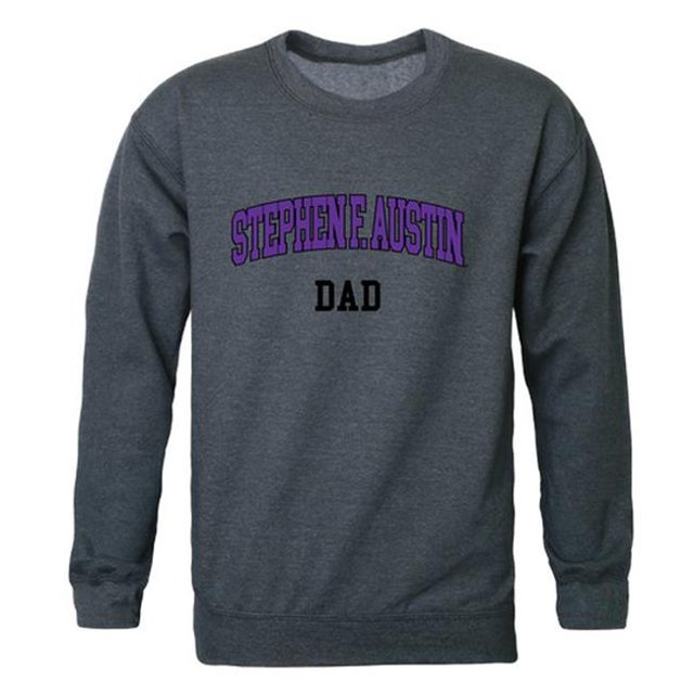 W Republic 562-238-HCH-03 Chandail en Molleton Col Rond en Molleton pour Hommes Stephen F. Austin State Lumberjacks Dad, Charbon Chiné - Large