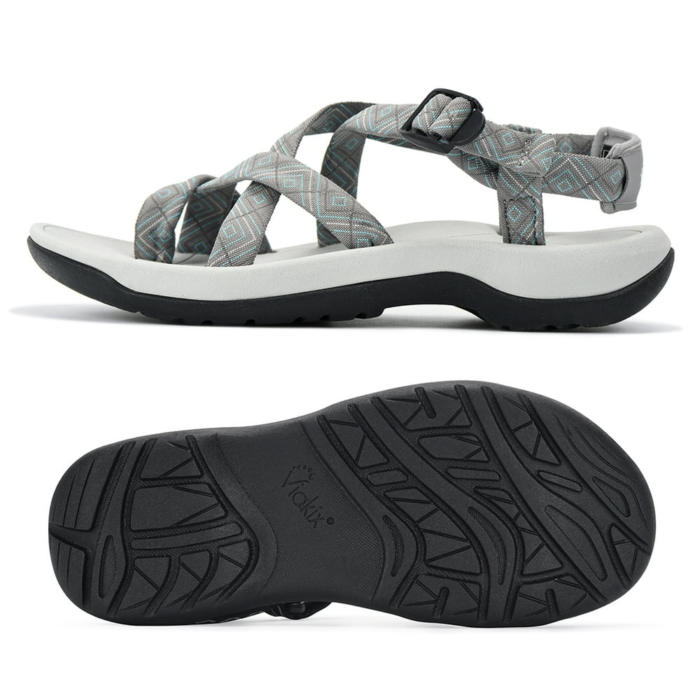 Viakix Viakix Walking Sandals Women Comfortable Athletic Sandles, for Hiking, Outdoors, Water