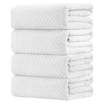 Anray Home Bath Towel Set 4 Pack Microfiber Bathroom Towel Plush Bath Sheet Towel Oversized Towels Hotel Shower Towel Collection