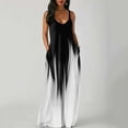 thumbnail image 1 of Femmes Été O-Cou Imprimé Fleurs Sans Manches Grande Taille Pull Robes Longues, 1 of 6