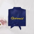 thumbnail image 5 of Womens Robes Wedding Party Team Bride Robe Letters Kimono Satin Pyjamas Bridesmaid Bathrobe Sleepwear, 5 of 7
