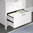 thumbnail image 5 of Bush Furniture Key West Lateral File Cabinet, 2 Drawer, Pure White Oak, 5 of 7