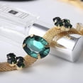 thumbnail image 3 of Retro Emerald Head Chain Headband Gem Hair Accessories For Women And Girls, 3 of 5