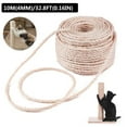 thumbnail image 2 of Sisal Rope for Cat Scratching Post Cat Tree Natural Sisal Rope 6mm Accessories for Home DIY, 2 of 6