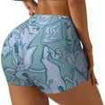 thumbnail image 2 of Gokiu Scooby-Doo Workout Shorts for Women Yoga Biker Shorts High Waisted Contour Gym Buttock Lift Legging, 2 of 7